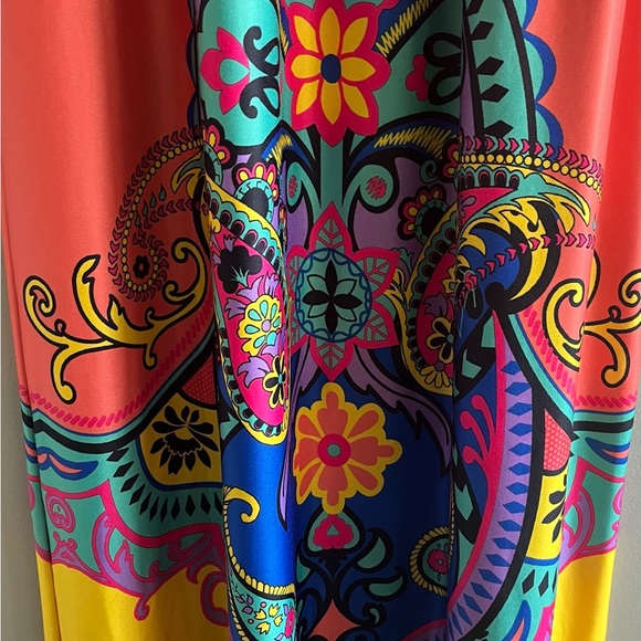 NWOT perfect condition Flying Tomato Boho Maxi Dress Size M - Picture 4 of 5